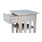 International Concepts Rectangle Mission Telephone Stand, 15.6 W, 14.2 L, 30.3 in H, Wood, Unfinished 3072 - alternate 5